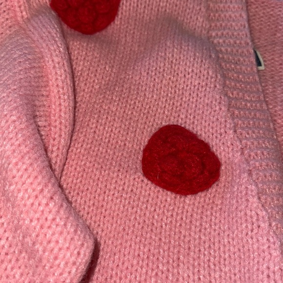 New Heart 3D Cardigan Sweater ~ Sweetest  Knit Valentine's Day ♥️♥️ - Picture 5 of 11